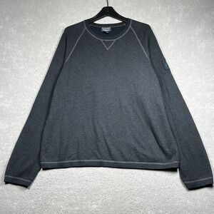 Polo Jeans Company Sweater Men's Size XL Blue 100% Cotton Crewneck Long Sleeve